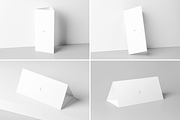 Triangle DL Brochure Stand Mock-up, an Advertising Mockup by BLISS DESIGN (Thumbnail 3 of 5)