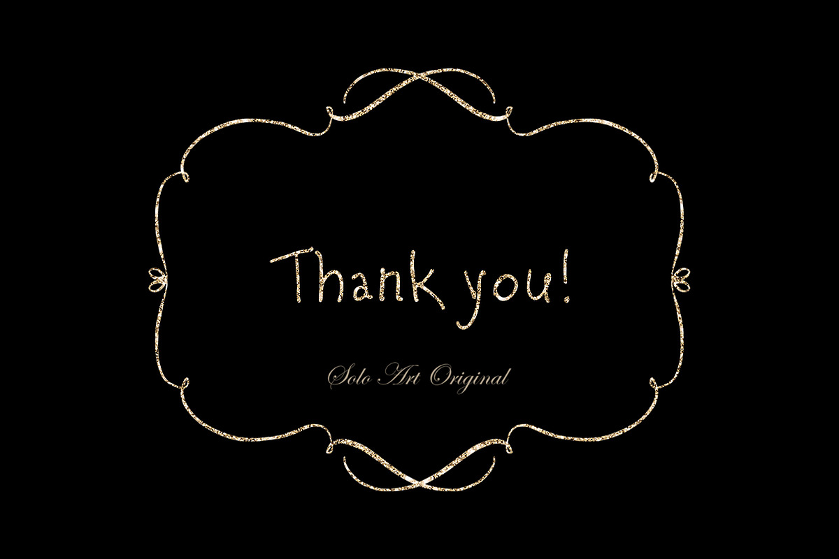 Whimsical Gold Frames Hand drawn, a Graphic by Solo Art Original (Photo 14 of 14)
