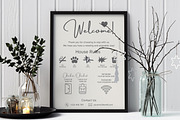 Vacation Rental Welcome Sign, a Marketing Template by M9 Design (Thumbnail 3 of 7)