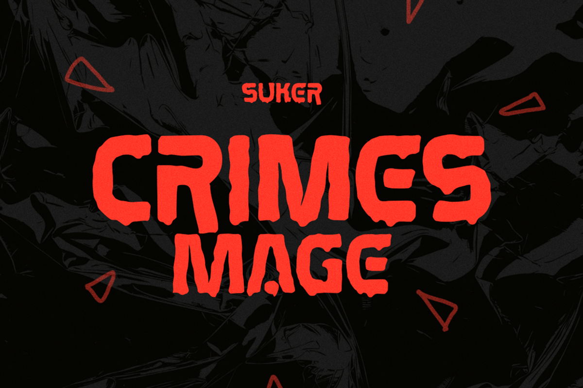 Suker - Distorted Font, a Blackletter Font by Grontype (Photo 2 of 6)