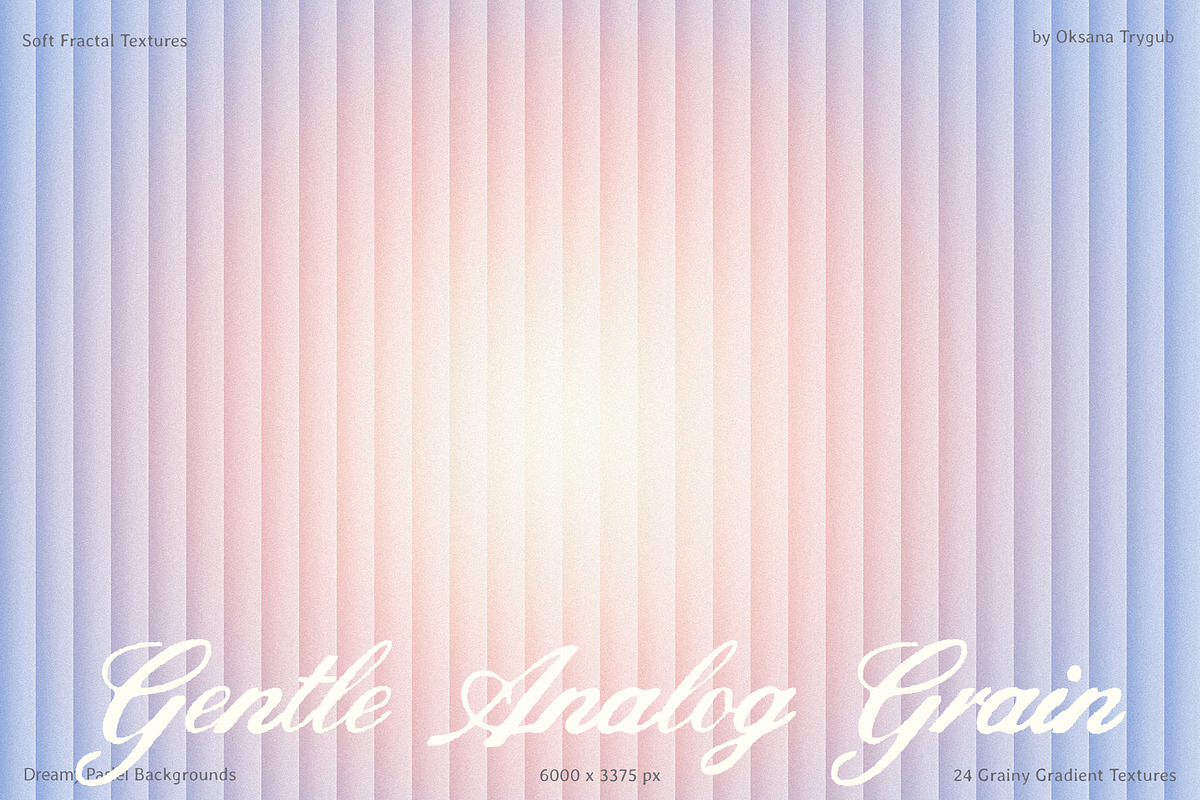 Pastel Fractal Glass Gradients Pack, a Texture Graphic by Oksana Trygub (Photo 12 of 15)