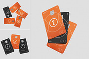 Credit Card Mockup, a Merchandise Mockup by Brand Earth (Thumbnail 1 of 4)