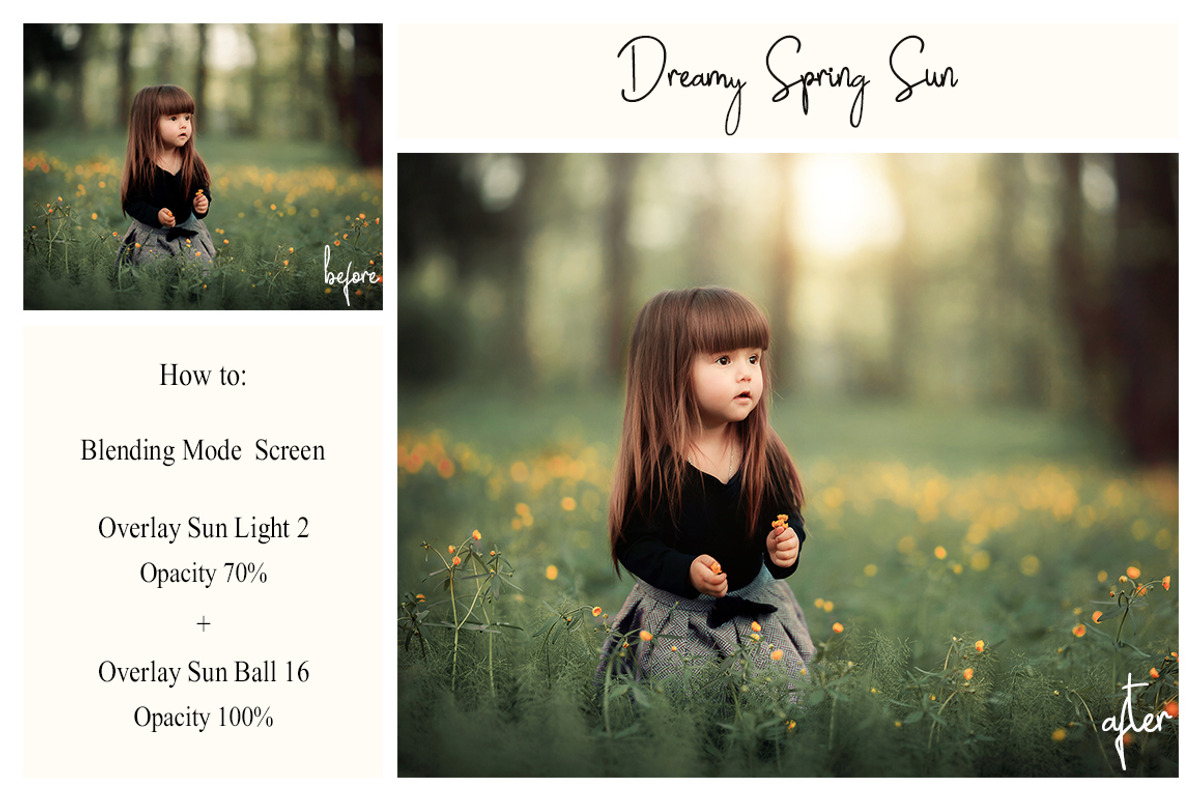 35 Dreamy Spring Sunlight Overlays, an Object Graphic by LovePhotoMoment