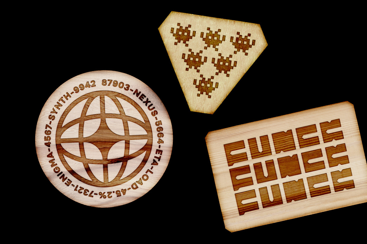 Wooden Badge Generator, a Product Mockup by BULBFISH (Photo 7 of 10)