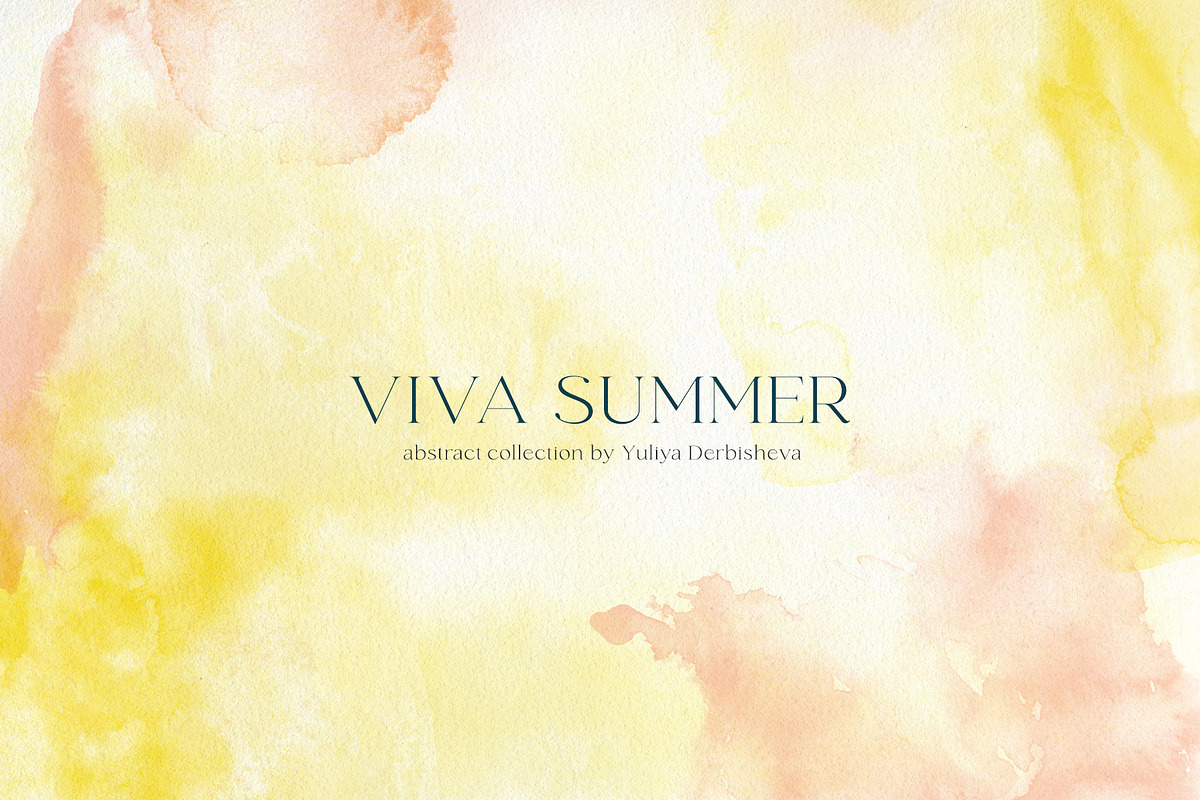 Ocean watercolor summer background, a Texture Graphic by Yuliya Derbisheva (Photo 18 of 18)