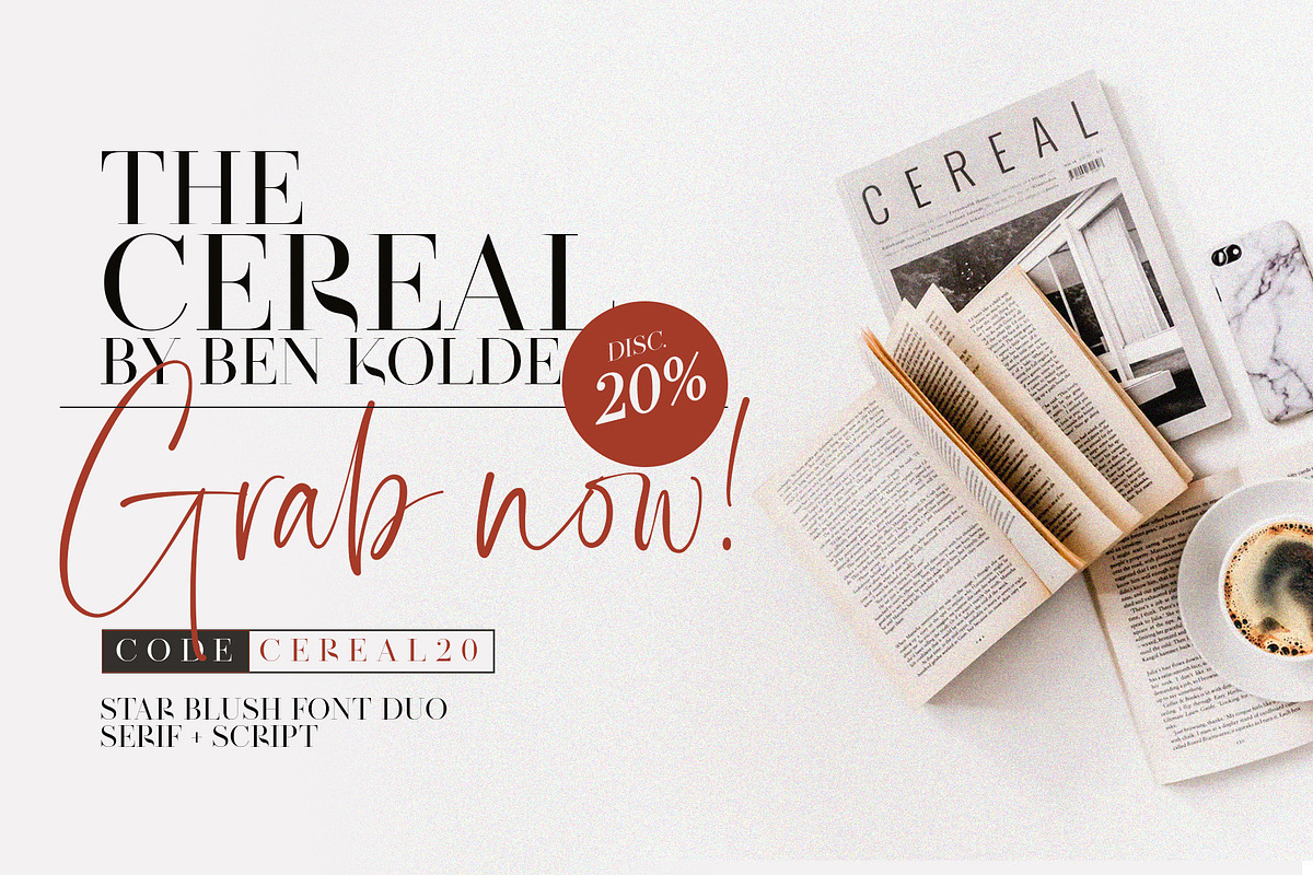 Star Blush Elegant Font Duo, a Serif Font by Vampstudio (Photo 2 of 13)