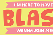 Sing A Song!, a Font by pizzadudedotdk (Thumbnail 2 of 10)