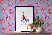 My Curvy Yoga. Vector Set of 43., a Healthcare Illustration by Varvara Gorbash (Thumbnail 7 of 8)