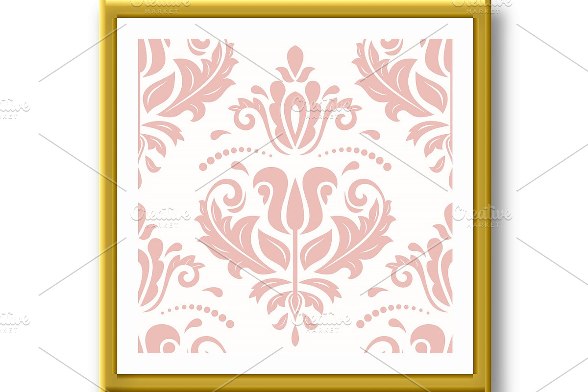 Orient Damask Seamless Vector, a Pattern Graphic by FineArtStudio (Photo 2 of 3)