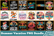 Summer Vacation PNG Shirt Bundle, a Seasonal Illustration by Akrinity Digital (Thumbnail 3 of 3)