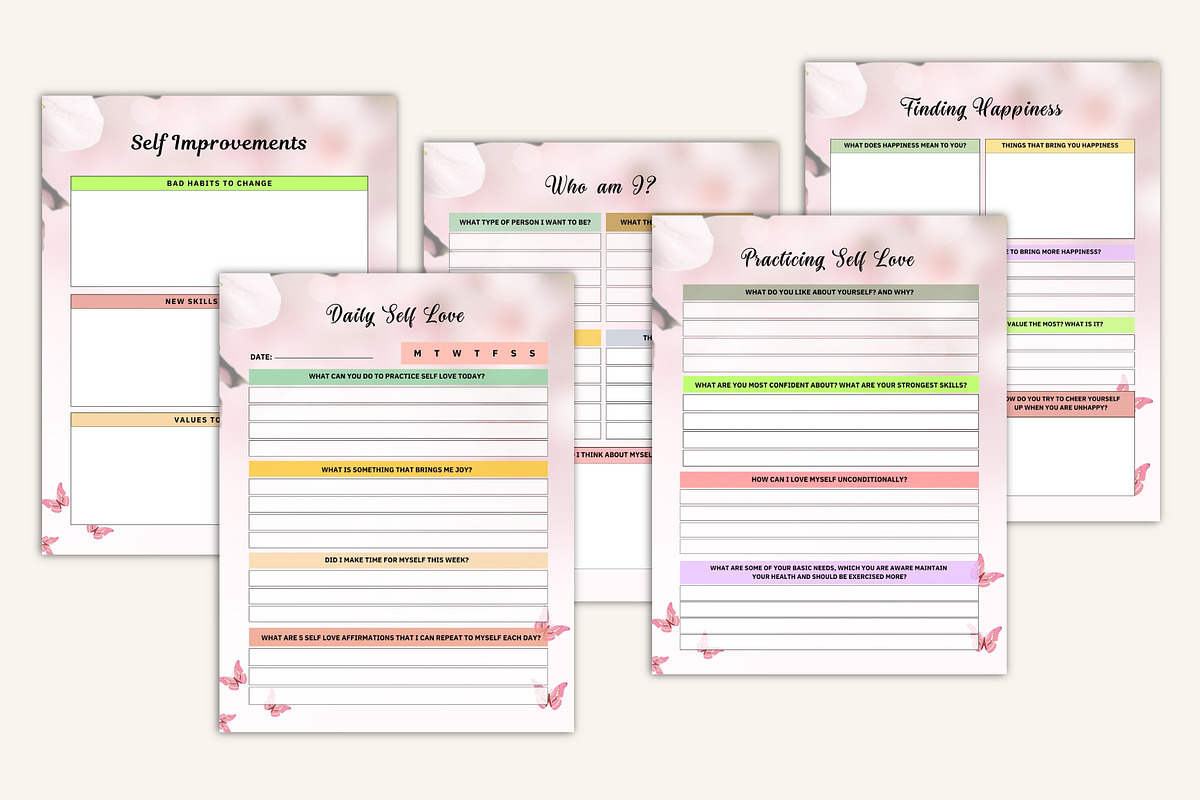 2026 Self-Love Building Workbook preview 5