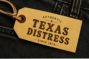 Texas Distress Vintage Font, a Slab Serif Font by Fourteen Letter (Thumbnail 4 of 6)