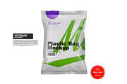 Plastic Bag Mockup, a Packaging Mockup by Reformer Mockup (Thumbnail 4 of 8)