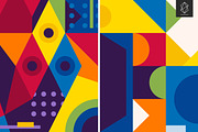 20 Abstract geometric backgrounds, a Pattern Graphic by Yury Velikanov (Thumbnail 9 of 11)