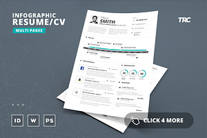 Infographic Resume/Cv Template Vol.5