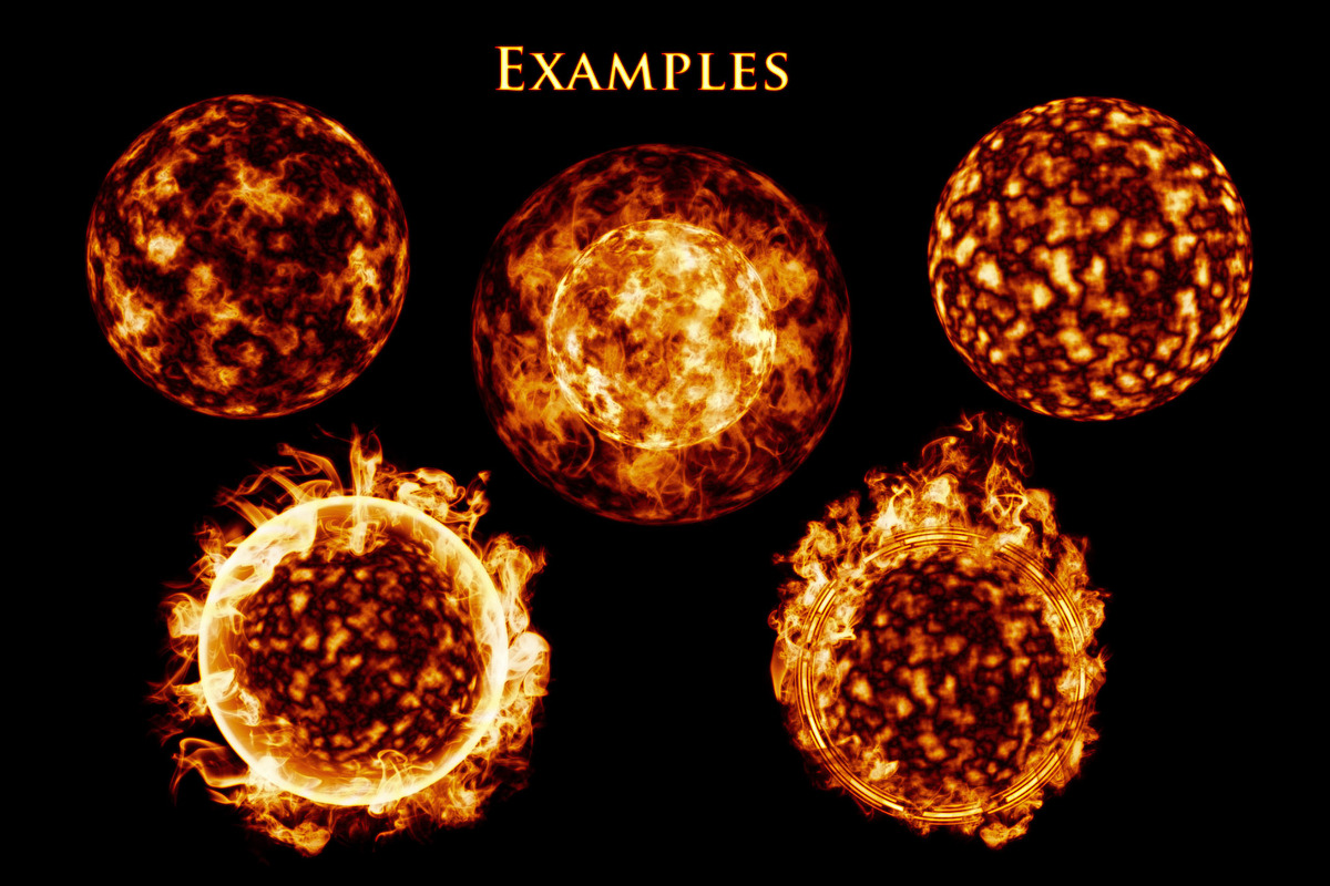 33 Fireball Brushes, a Brush Add-On by xresch (Photo 4 of 7)