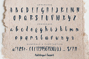 Summeria Handbrush Script Fonts, a Script Font by edukka (Thumbnail 2 of 8)
