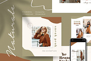 Naturalè - Instagram Stories & Post, a Social Media Template by Vynetta (Thumbnail 1 of 15)