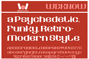 Retrospective font, a Font by weknow (Thumbnail 3 of 8)