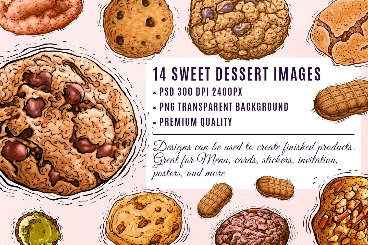 Cookies Watercolor Illustration, an Object Graphic by RMPL.std (Photo 4 of 4)