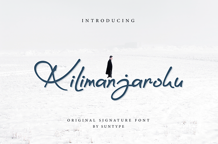 Kilimanjaroku | Handwritten Font