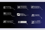 Set of futuristic Callouts, an Object Graphic by Andrew_Derr (Thumbnail 1 of 6)