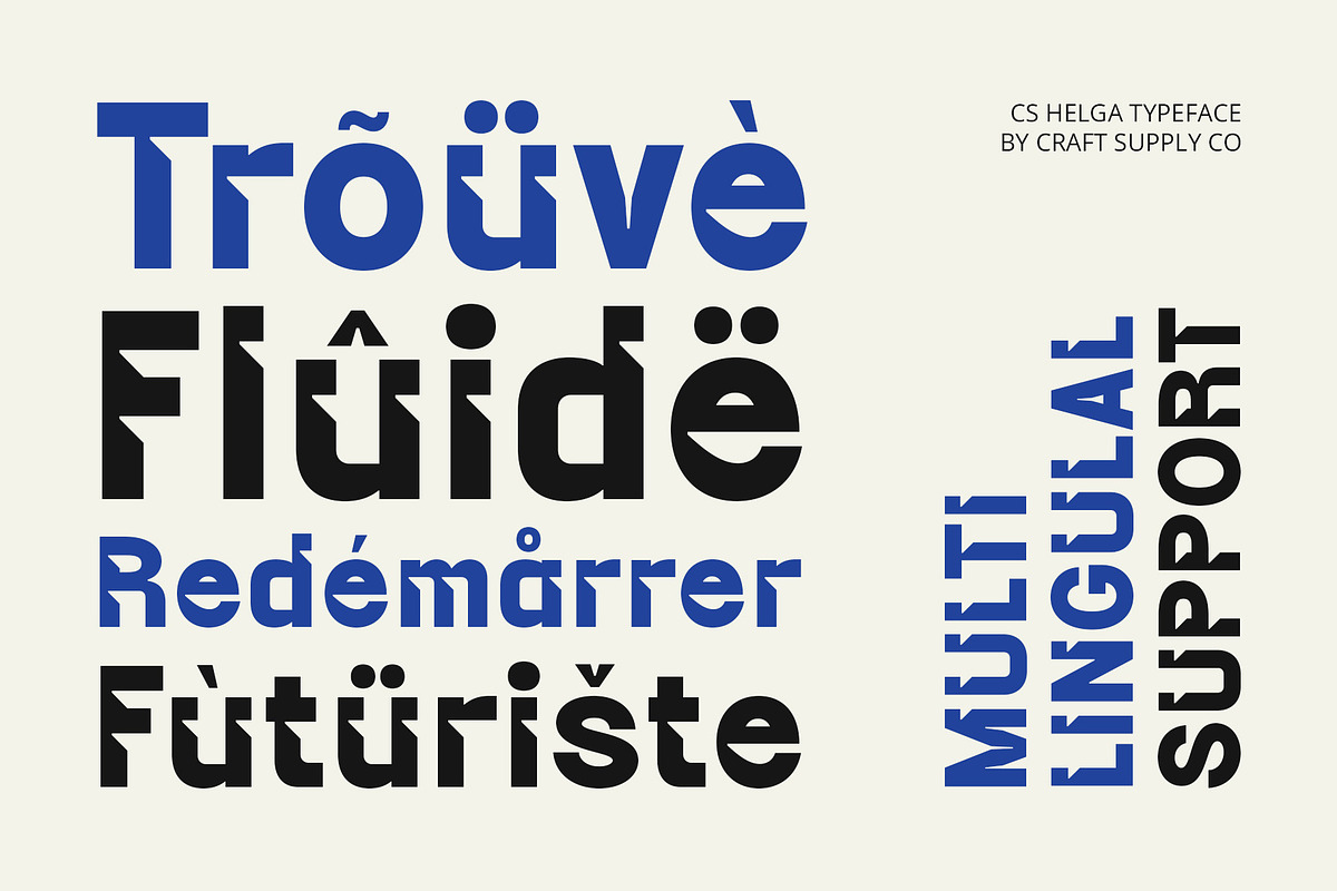 CS Helga – Inktrap Font, a Sans Serif Font by Craft Supply Co. (Photo 5 of 8)