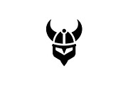 Viking Helmet Logo, a Branding & Logo Template by Vectorium Studio (Thumbnail 1 of 2)