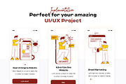 SEO Website Optimization, an Illustration by orenjidesign (Thumbnail 5 of 8)