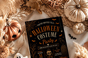 Gothic Halloween Costume Invite, an Invitation Template by Arslan (Thumbnail 5 of 5)