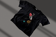 Skeleton on Rocket in Space, an Object Illustration by nomlimo.com (Thumbnail 3 of 3)