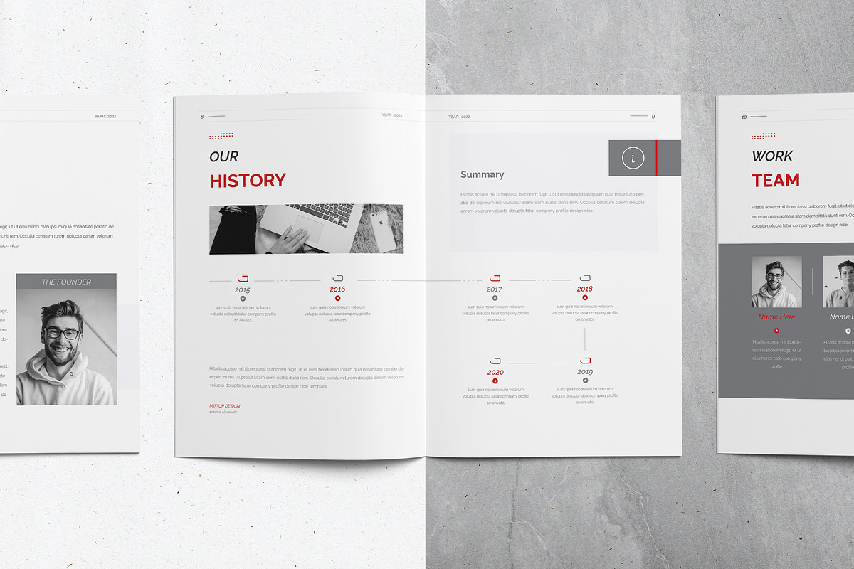 Company Profile, a Brochure Template by WOWPro (Photo 5 of 9)