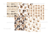 Dog Lover Digital Paper, a Pattern Graphic by GlamArtZhanna (Thumbnail 3 of 4)