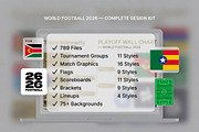World Cup 2026 Graphics Mega pack, a Social Media Template by Dreamanart (Thumbnail 2 of 4)