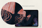 Procreate Digital Brushes + Canvas, a Brush Add-On by Shelly Laslo Illustration (Thumbnail 2 of 10)