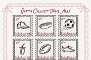 Sports Clipart, Game Day Doodles, a Sport Illustration by The October Creative (Thumbnail 7 of 7)