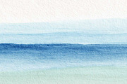 water watercolour abstract beach, an Illustration by VetalStock (Thumbnail 2 of 6)