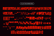 CS Blitzer Drawn, a Sans Serif Font by Craft Supply Co. (Thumbnail 8 of 8)