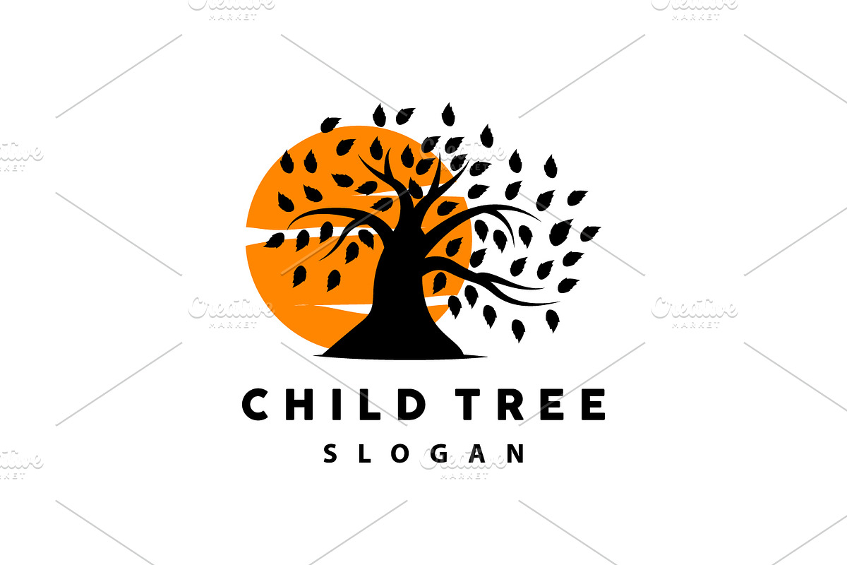 Tree Logo, Educational Playground, a Branding & Logo Template by Maylianaw28