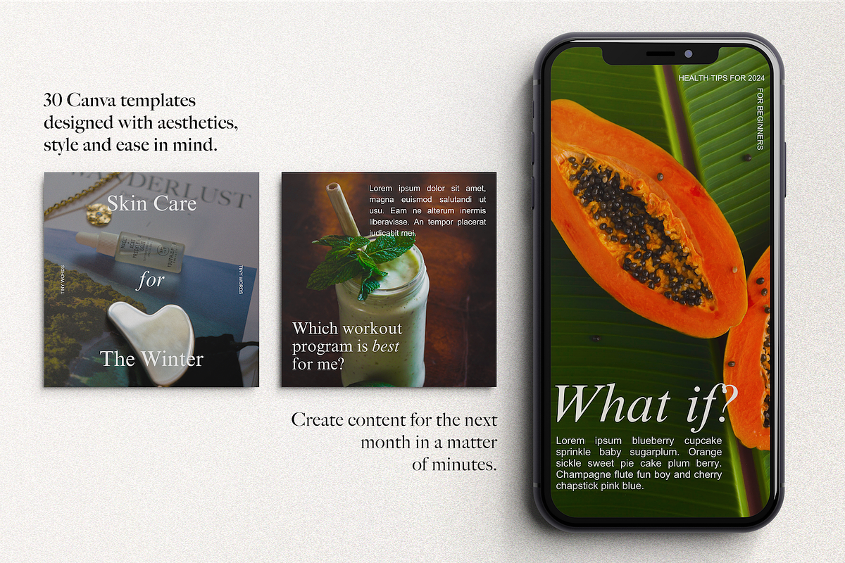 Canva Social Media Templates, a Social Media Template by Brand & Bloom (Photo 15 of 22)