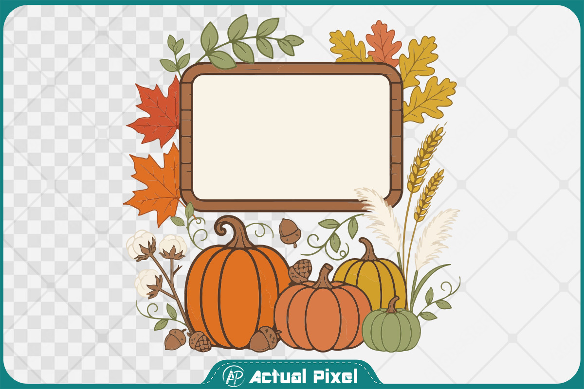 Pumpkin Patch Design Clipart Bundle, a Seasonal Illustration by Actual Pixel (Photo 5 of 17)