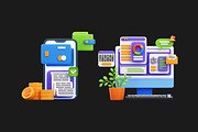 3D Business Dashboard, an Object 3D Model by Rakata Studio (Thumbnail 4 of 4)