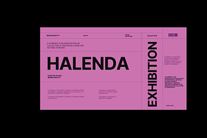 Halenda - Brand Identity GoogleSlide