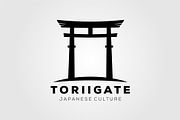 japanese gate logo vector, an Object Graphic by Rizkaarishandy_shop (Thumbnail 3 of 3)