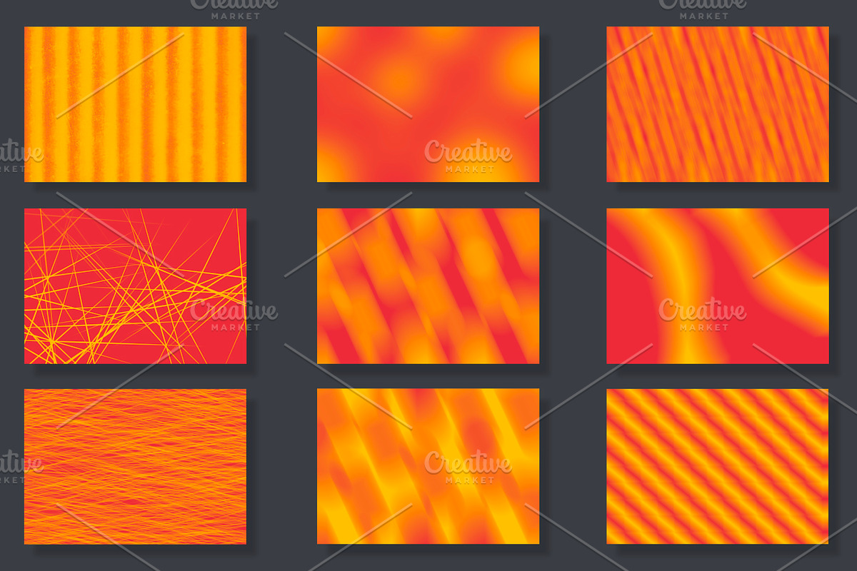 Red and yellow backgrounds, a Background Graphic by LoLoArt (Photo 3 of 5)