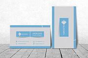 Simple & Clean Business Card, a Business Card Template by Pentaclay (Thumbnail 1 of 5)