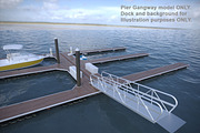Gangway - Ramp for Docks and Marina, an Object 3D Model by RoHo Productions (Thumbnail 10 of 10)