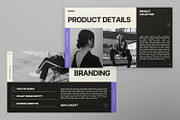 Markev Minimal Brand Google Slide, a Presentation Template by Portocraft (Thumbnail 3 of 7)