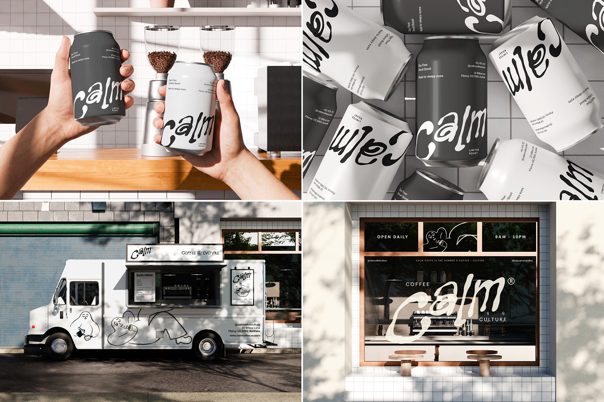 38 Coffee Shop Cafe Branding Mockup, a Cups & Container Mockup by Vitora Mockup (Photo 3 of 12)