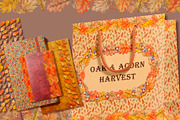 Oak&Acorn Harvest watercolor clipart, a Decorative Illustration by EL_SUHOVA (Thumbnail 9 of 14)